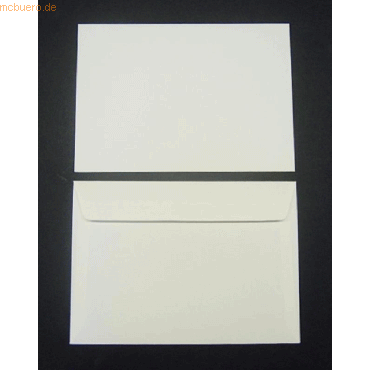 Blanke Briefumschläge C5 120g/qm haftklebend VE=250 Stück creme von Blanke