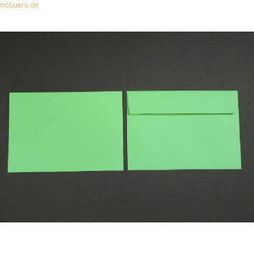 Blanke Briefumschläge C5 120g/qm haftklebend VE=250 Stück intensivgrün von Blanke
