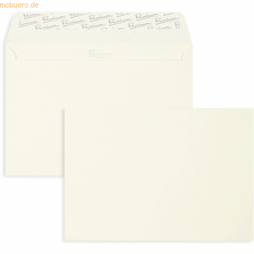 Blanke Briefumschläge C5 120g/qm haftklebend VE=500 Stück creme von Blanke