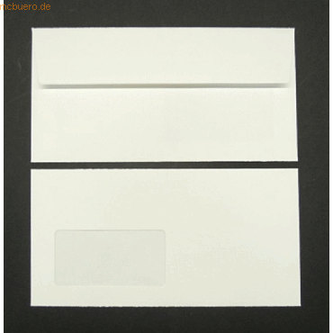 Blanke Briefumschläge Conqueror Texture DL 120g/qm HK Fenster VE=500 S von Blanke