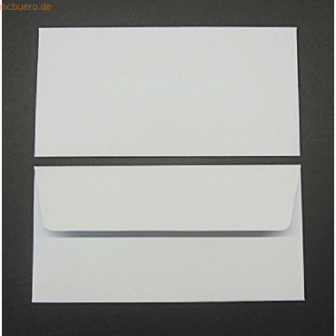 Blanke Briefumschläge DINlang 100g/qm gummiert VE=100 Stück eisgrau Blanke Briefumschläge DINlang 100g/qm gummiert VE=100 Stück eisgrau von Blanke