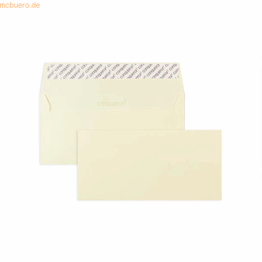 Blanke Briefumschläge DINlang 120g/qm haftklebend VE=500 Stück chamois von Blanke