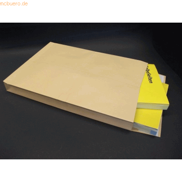 Blanke Faltentaschen 280x400x40mm B4 150g/qm haftklebend VE=250 St. br von Blanke