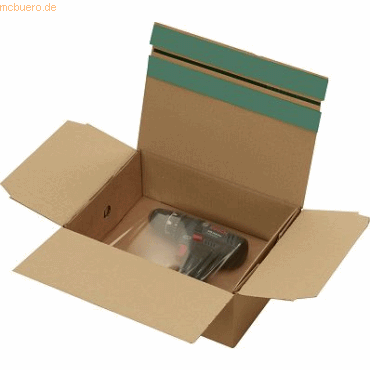 Blanke Faltkartons braun 151x210x40mm Wellpappe Haftklebung VE=120 Stü Blanke Faltkartons braun 151x210x40mm Wellpappe Haftklebung VE=120 Stü von Blanke
