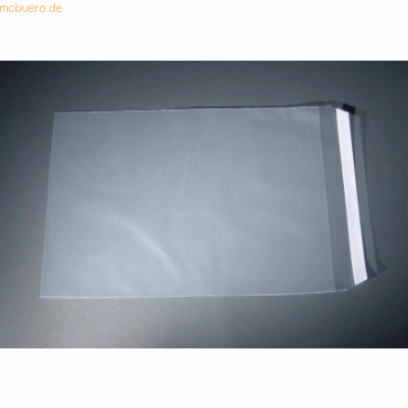 Blanke Versandtaschen 223x310mm 54 my haftklebend VE=1000 St. transpar Blanke Versandtaschen 223x310mm 54 my haftklebend VE=1000 St. transpar von Blanke