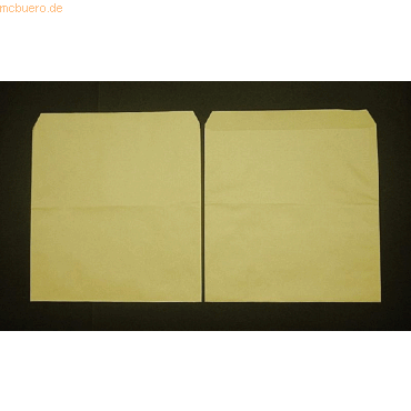 Blanke Versandtaschen 370x370mm 120g/qm ohne VE=400 Stück braun Blanke Versandtaschen 370x370mm 120g/qm ohne VE=400 Stück braun von Blanke