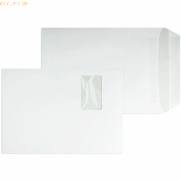 Blanke Versandtaschen C4 100g/qm selbstklebend Fenster VE=250 Stück we von Blanke