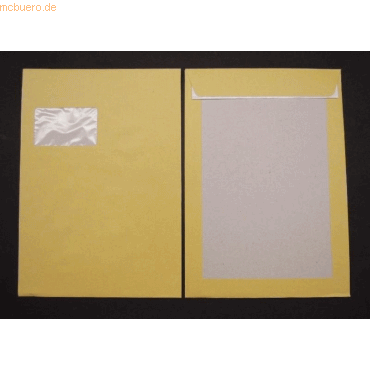 Blanke Versandtaschen C4 110g/qm HK Fenster Papprückwand VE=100 Stück von Blanke