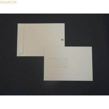 Blanke Versandtaschen C5 80g/qm gummiert Fenster VE=500 Stück grau Blanke Versandtaschen C5 80g/qm gummiert Fenster VE=500 Stück grau von Blanke