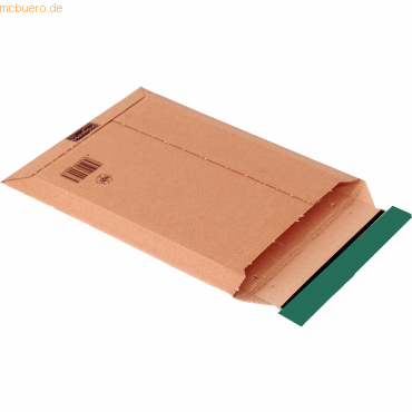 Blanke Vollpapptaschen braun 352x520x52mm Wellpappe Haftklebung VE=100 von Blanke