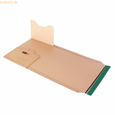 Blanke Wickelkartons braun 160x268x72mm Wellpappe Haftklebung VE=20 St Blanke Wickelkartons braun 160x268x72mm Wellpappe Haftklebung VE=20 St von Blanke