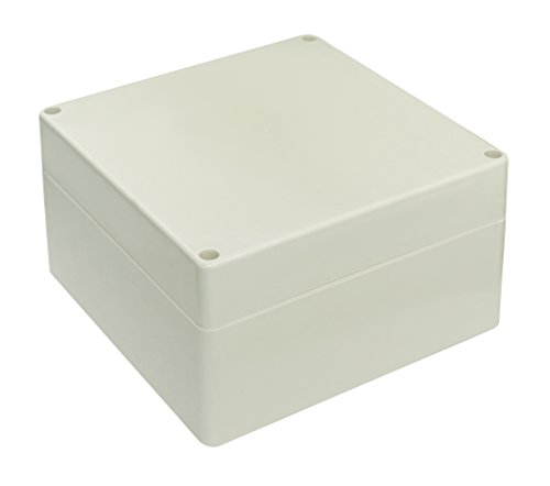 Blanko Modulgehäuse, Universal-Gehäuse aus ABS-Kunststoff mit Deckel, Mehrzweckghäuse mit Montagepunkten für Leiterplatten, IP 65 Schutzklasse, LxBxH 160x160x90 mm, Lichtgrau Blanko Modulgehäuse, Universal-Gehäuse aus ABS-Kunststoff mit Deckel, Mehrzweckghäuse mit Montagepunkten für Leiterplatten, IP 65 Schutzklasse, LxBxH 160x160x90 mm, Lichtgrau von Blanko