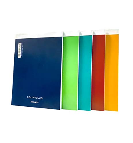 Notes Blasetti Color Club, 60 Blatt, 60 g, A6, 5 m, 10 Stück von Blasetti