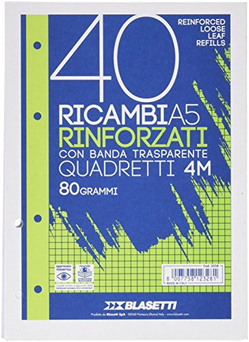 RICAMBI A5 QUADRI 4MM 40FF von Blasetti