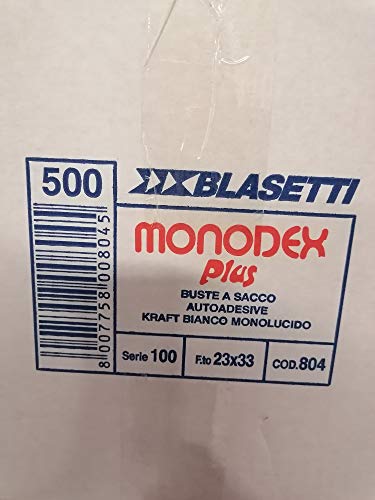 blasetti monodex Papier weiß Umschlag – Briefumschläge (Papier, weiß, 230 mm, 30 cm) von Blasetti