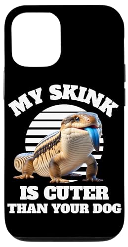 Blue Zungen Skink Besitzer Hülle für iPhone 12/12 Pro von Blaue Zungen Skink zubehör