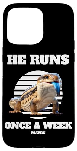 Blue Zungen Skink Besitzer Hülle für iPhone 15 Pro Max von Blaue Zungen Skink zubehör
