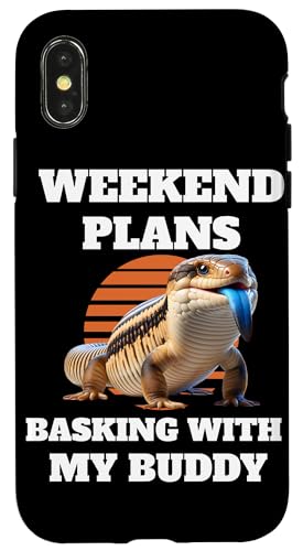 Blue Zungen Skink Besitzer Hülle für iPhone X/XS von Blaue Zungen Skink zubehör