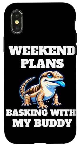 Blue Zungen Skink Besitzer Hülle für iPhone X/XS von Blaue Zungen Skink zubehör