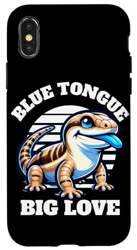 Blue Zungen Skink Besitzer Hülle für iPhone X/XS von Blaue Zungen Skink zubehör