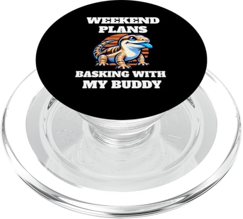 Blue Zungen Skink Besitzer PopSockets PopGrip für MagSafe Blue Zungen Skink Besitzer PopSockets PopGrip für MagSafe von Blaue Zungen Skink zubehör