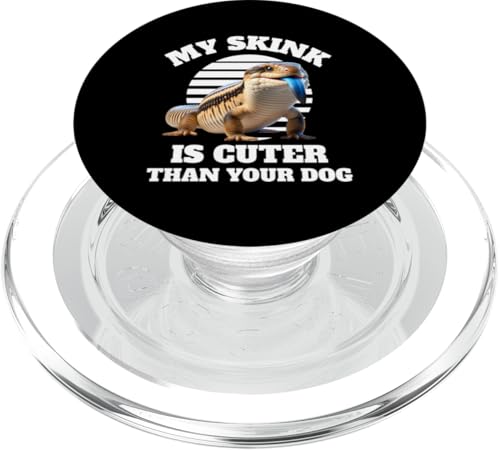 Blue Zungen Skink Besitzer PopSockets PopGrip für MagSafe von Blaue Zungen Skink zubehör