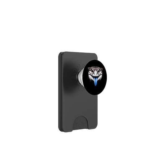 Blue Zungen Skink Besitzer PopSockets PopWallet für MagSafe von Blaue Zungen Skink zubehör