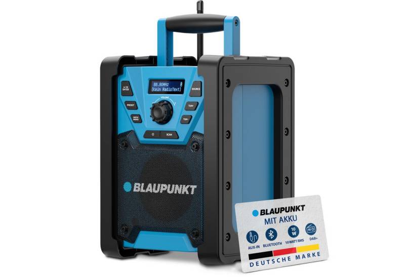 Blaupunkt BSR 300 Baustellenradio (Digitalradio (DAB), UKW, 10,00 W) von Blaupunkt