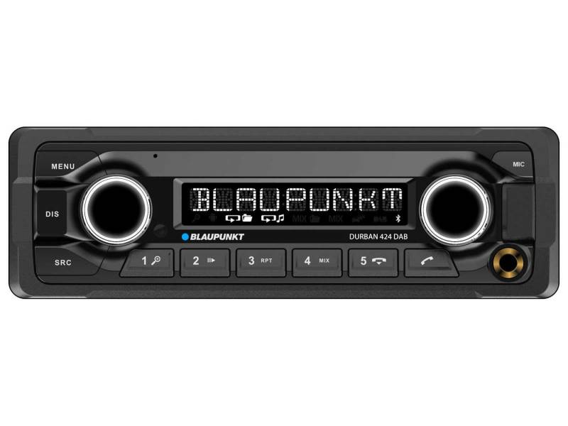 Blaupunkt Durban 424 DAB, Heavy Duty, 24 V, DAB+/FM, Bluetooth, 1-DIN Autoradio von Blaupunkt
