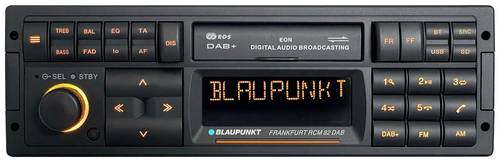 Blaupunkt Frankfurt RCM 82 Autoradio Anschluss für Lenkradfernbedienung, Bluetooth®-Freisprecheinr von Blaupunkt