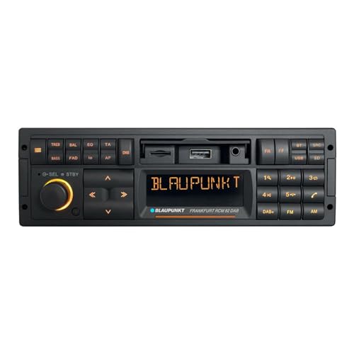 Blaupunkt Frankfurt RCM 82 DAB,1-DIN Autoradio, DAB+, Bluetooth, AUX; USB, SD-Karteneingang, Lenkradfernbedienung, Freisprecheinrichtung, Equalizer, 200 Watt, schwarz Blaupunkt Frankfurt RCM 82 DAB,1-DIN Autoradio, DAB+, Bluetooth, AUX; USB, SD-Karteneingang, Lenkradfernbedienung, Freisprecheinrichtung, Equalizer, 200 Watt, schwarz von Blaupunkt