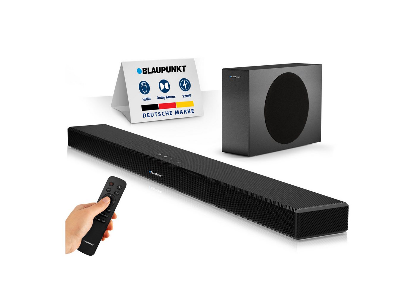 Blaupunkt LSA 2500 Soundbar (120 W, Bluetooth) von Blaupunkt
