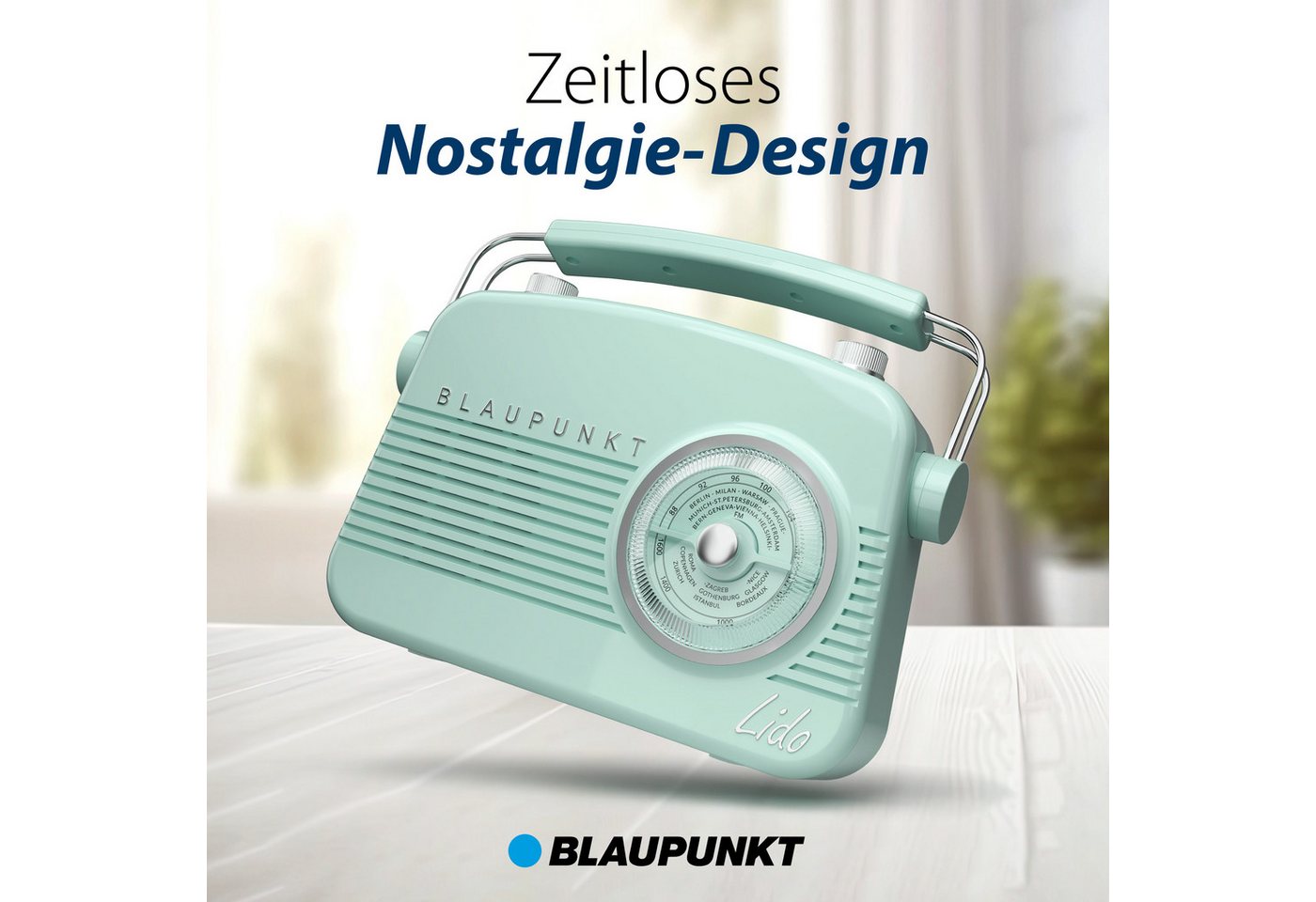 Blaupunkt Lido Digitalradio (DAB) (Digitalradio (DAB), DAB+ und UKW Radioempfang) von Blaupunkt
