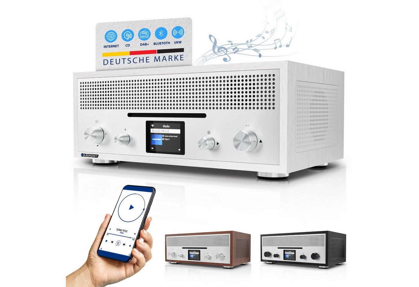 Blaupunkt Milano Digitalradio (DAB) (Digitalradio (DAB), Bluetooth) von Blaupunkt