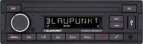 Blaupunkt Valencia 200 DAB BT Autoradio Bluetooth®-Freisprecheinrichtung, DAB+ Tuner von Blaupunkt