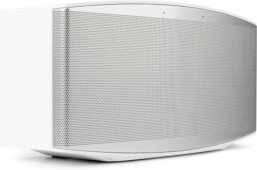 MR 100 Designlautsprecher | Schnurloser Multiroom Lautsprecher mit W-LAN Streaming | Aux In und Bluetooth Funktion | kompakte Anlage mit 30 Watt RMS Stereolautsprecher von Blaupunkt