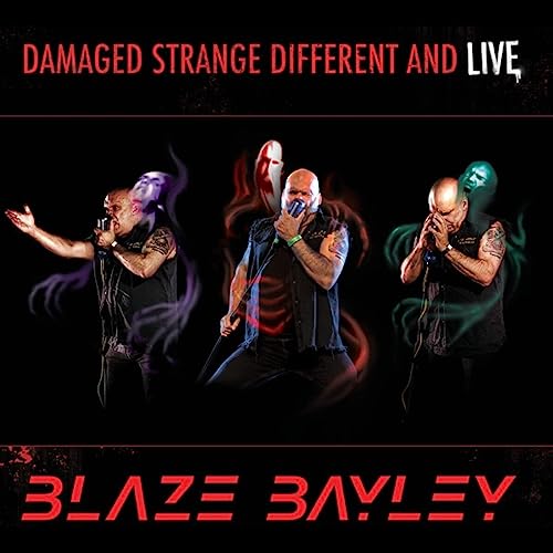 Damaged Strange Different and Live (Black Vinyl) [Vinyl LP] von Blaze Bayley Recs