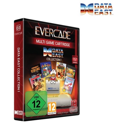 Blaze Evercade Data East Cartridge 1 von Blaze Entertainment