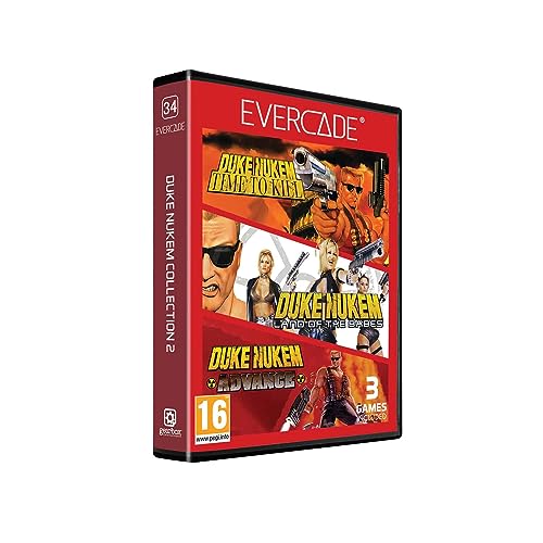 Blaze Evercade Red Cart 34 â€“ Duke Nukem Col. 2 von Blaze Entertainment