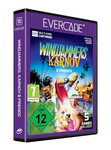 Blaze Evercade Windjammers, Karnov & Friends Cartridge Blaze Evercade Windjammers, Karnov & Friends Cartridge von Blaze Entertainment