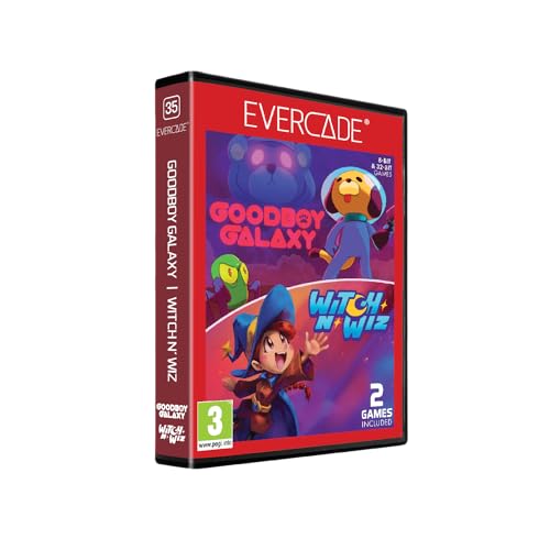 Evercade Goodboy Galaxy/Witch N' Wiz Dual Cartridge Evercade Goodboy Galaxy/Witch N' Wiz Dual Cartridge von Blaze Entertainment