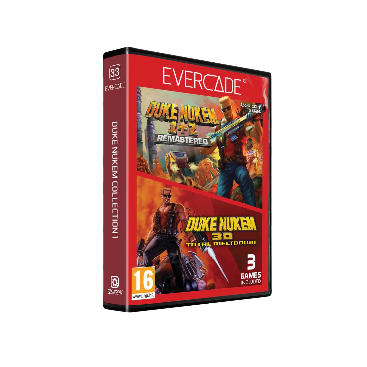 BLAZE Evercade Red Cart 33– Duke Nukem Col. 1 BLAZE Evercade Red Cart 33– Duke Nukem Col. 1 von Blaze Evercade