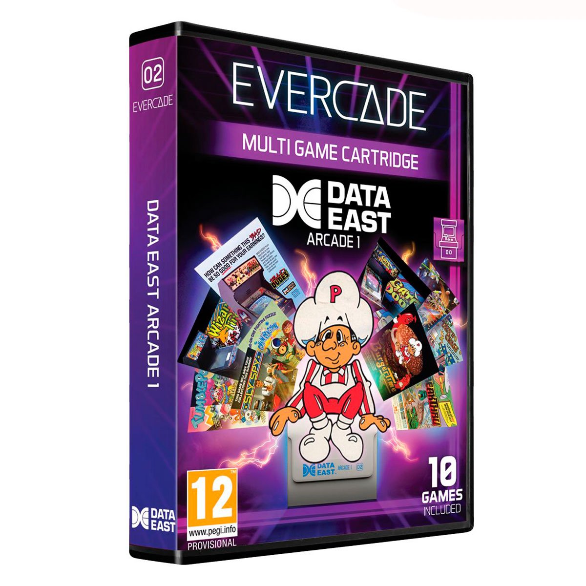 Blaze Evercade Data East Arcade Cartridge 1 - EFIGS Blaze Evercade Data East Arcade Cartridge 1 - EFIGS von Blaze Evercade