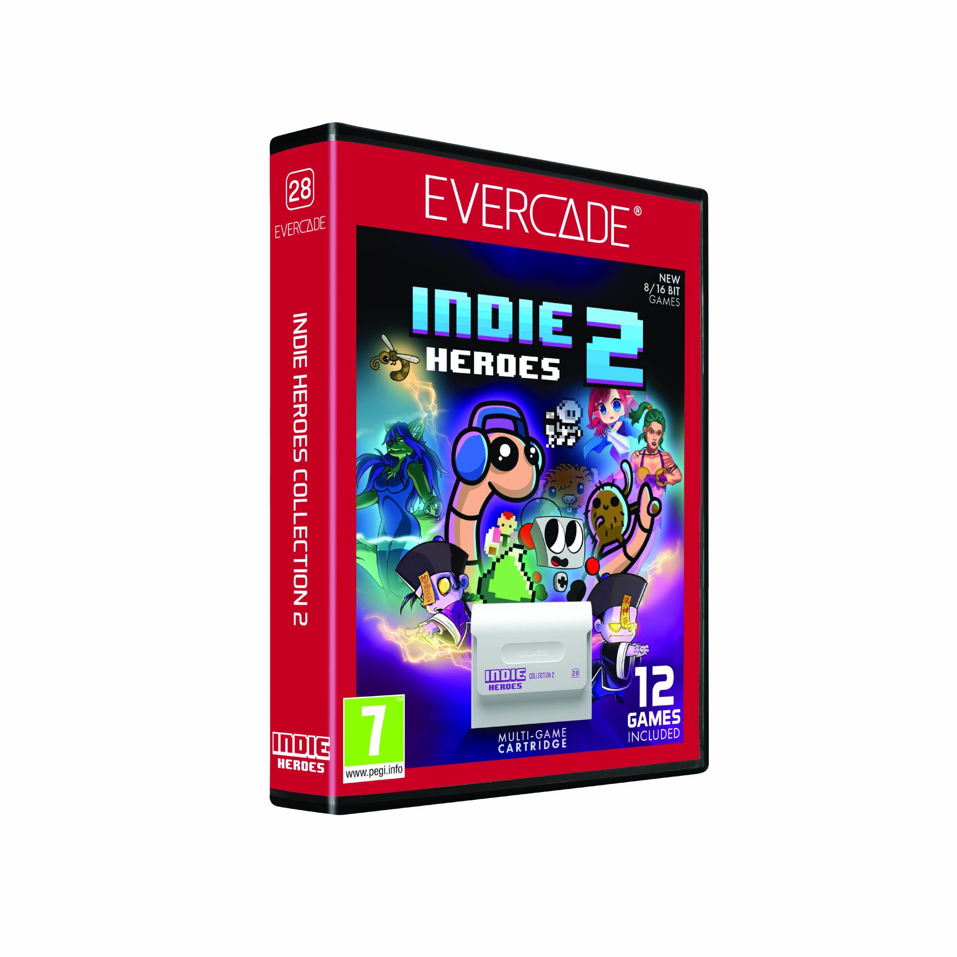 Blaze Evercade Indie Heroes Cartridge2 Blaze Evercade Indie Heroes Cartridge2 von Blaze Evercade