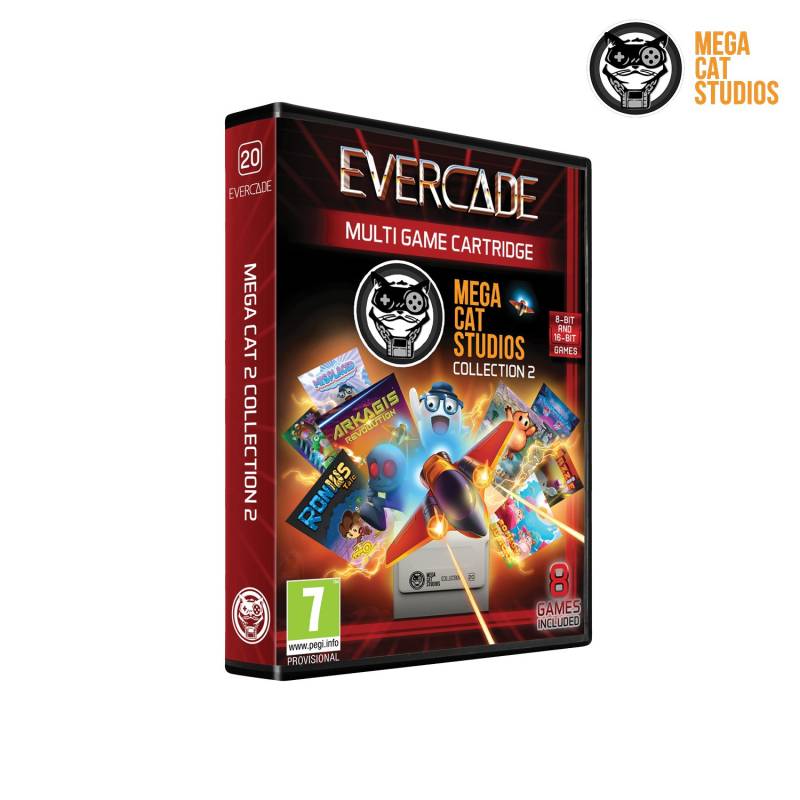 Blaze Evercade Mega Cat 2 Cartridge von Blaze Evercade