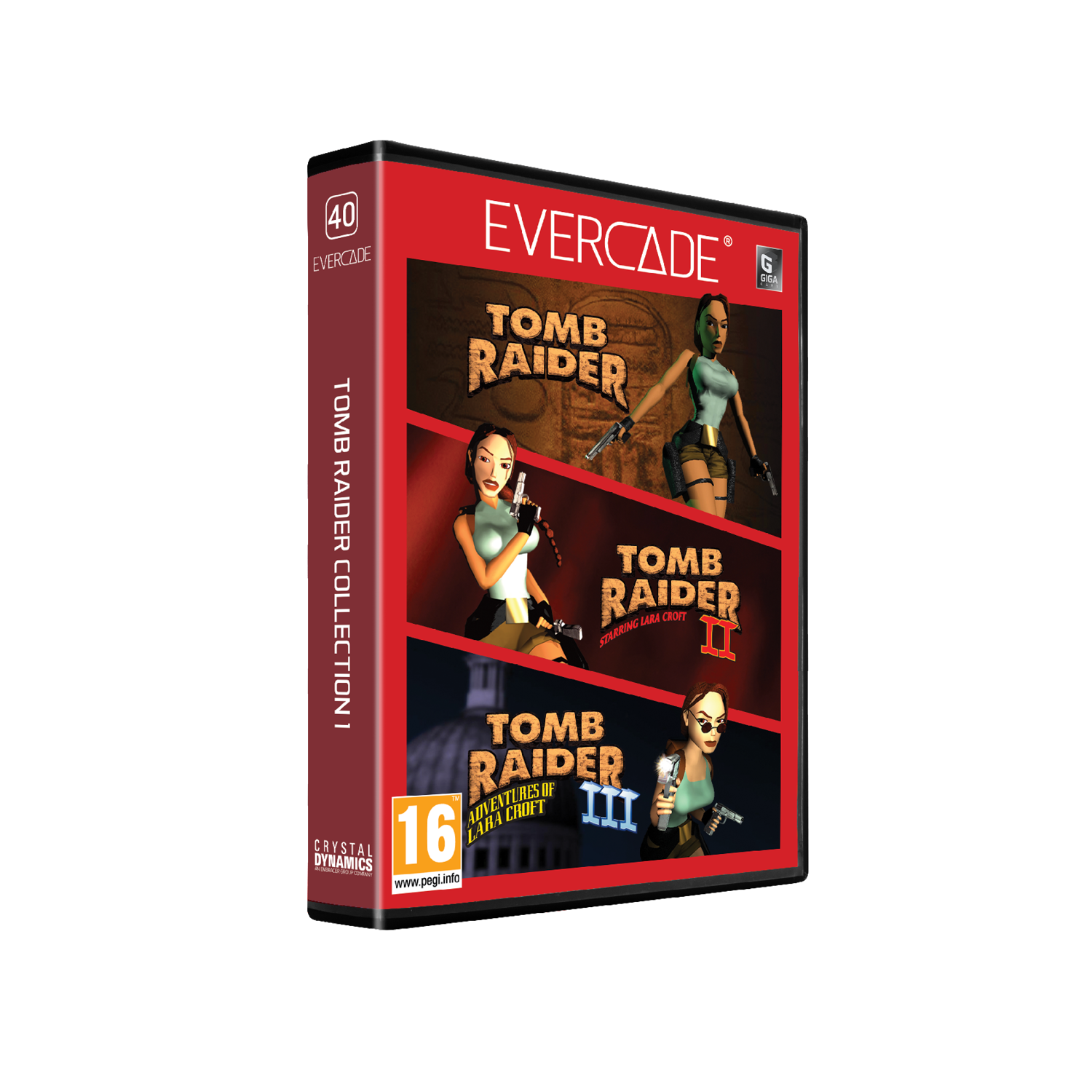 Blaze Evercade Tomb Raider Giga Cart Col 1 Blaze Evercade Tomb Raider Giga Cart Col 1 von Blaze Evercade