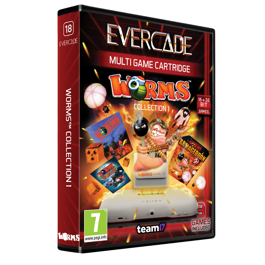 Evercade Worms Collection 1 Cartridge Evercade Worms Collection 1 Cartridge von Blaze Evercade