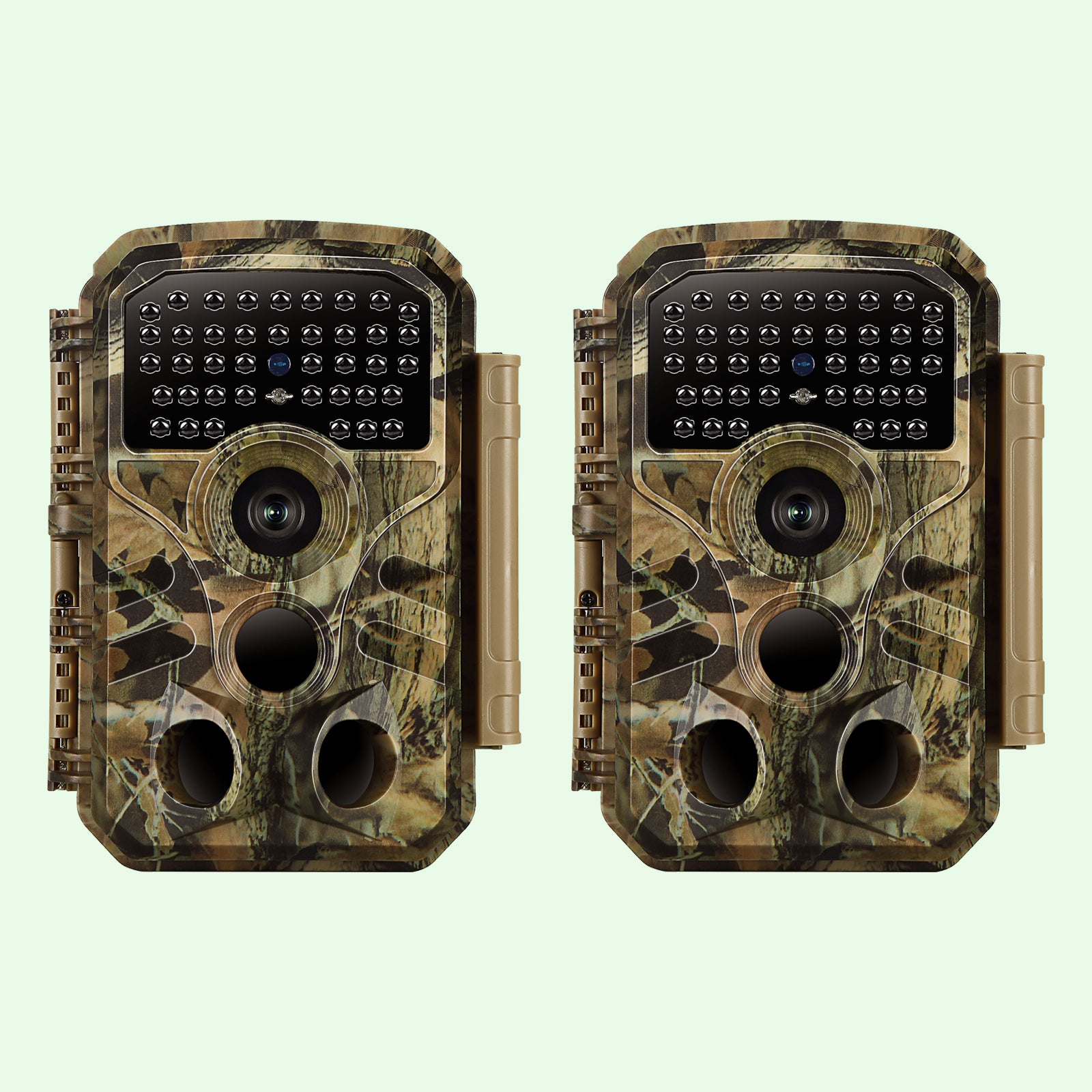 2-tlg. WildKamera 1296P Video & 32MP Foto mit 100ft Nachtsicht Bewegung aktiviert 0,1s Auslösegeschwindigkeit wasserdicht für Home Security, Outdoor Wildlife Scouting | T306 Grün 2-tlg. WildKamera 1296P Video & 32MP Foto mit 100ft Nachtsicht Bewegung aktiviert 0,1s Auslösegeschwindigkeit wasserdicht für Home Security, Outdoor Wildlife Scouting | T306 Grün von BlazeVideo