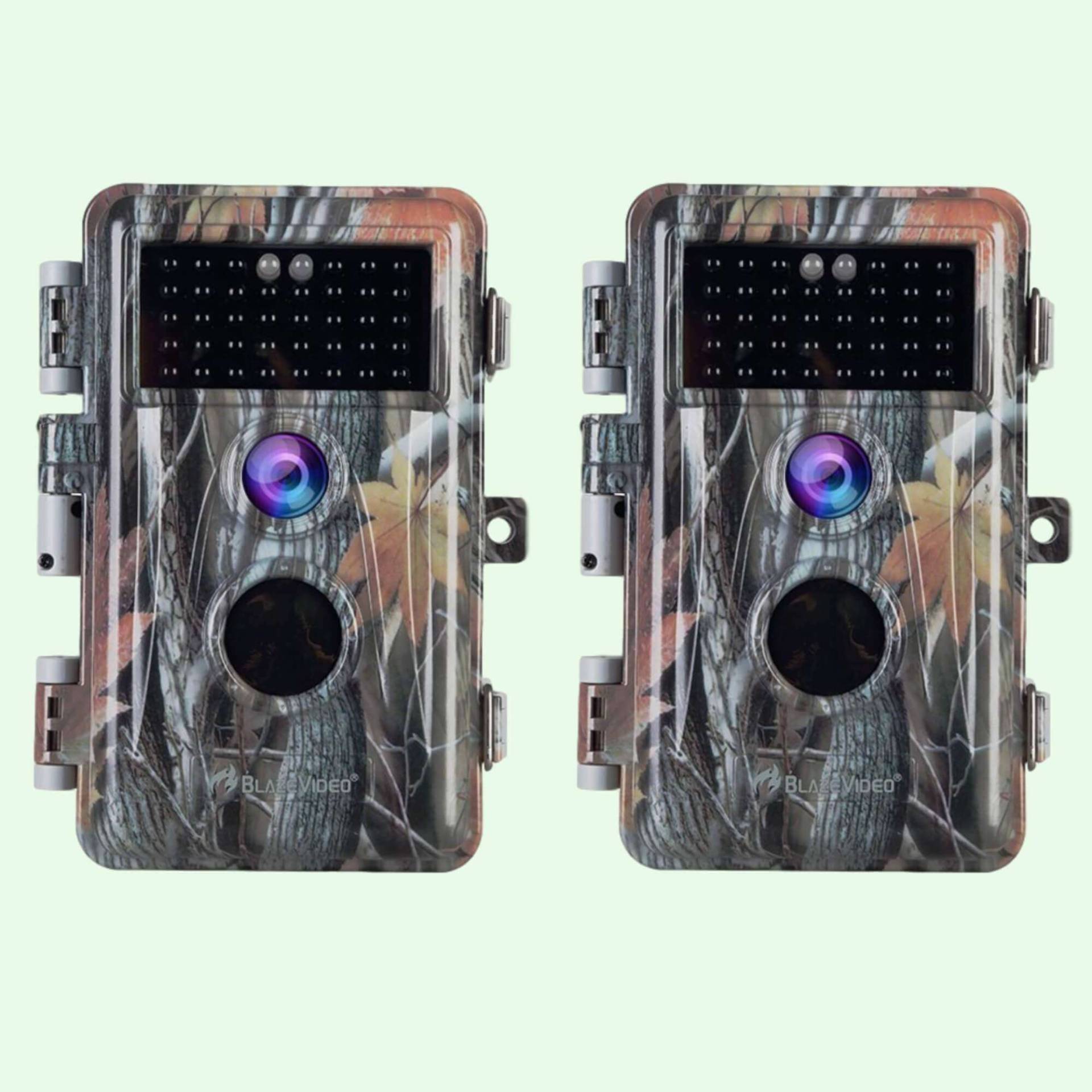 2 tlg. Wildkamera 32MP 1296p mit Bewegungsmelder Nachtsicht Maximale Entfernung bis 75Füße, 0,3s Trigger Geschwindigkeit , IP66 Wasserdichter| A252 2 tlg. Wildkamera 32MP 1296p mit Bewegungsmelder Nachtsicht Maximale Entfernung bis 75Füße, 0,3s Trigger Geschwindigkeit , IP66 Wasserdichter| A252 von BlazeVideo