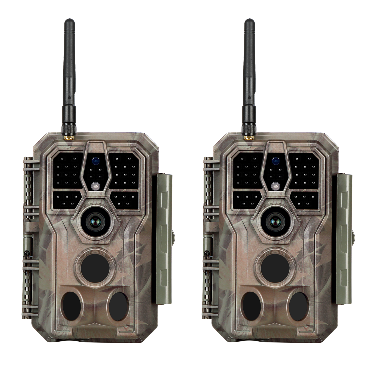 2-tlg. Wildkamera Wlan Fotofalle Jagdkamera Wildtierkamera 32MP 1296P 0,1s Schnelle Trigger Geschwindigkeit Nachtsicht Bewegungsmelder 110°PIR IP66 Wasserdichter | A280W Braun 2-tlg. Wildkamera Wlan Fotofalle Jagdkamera Wildtierkamera 32MP 1296P 0,1s Schnelle Trigger Geschwindigkeit Nachtsicht Bewegungsmelder 110°PIR IP66 Wasserdichter | A280W Braun von BlazeVideo